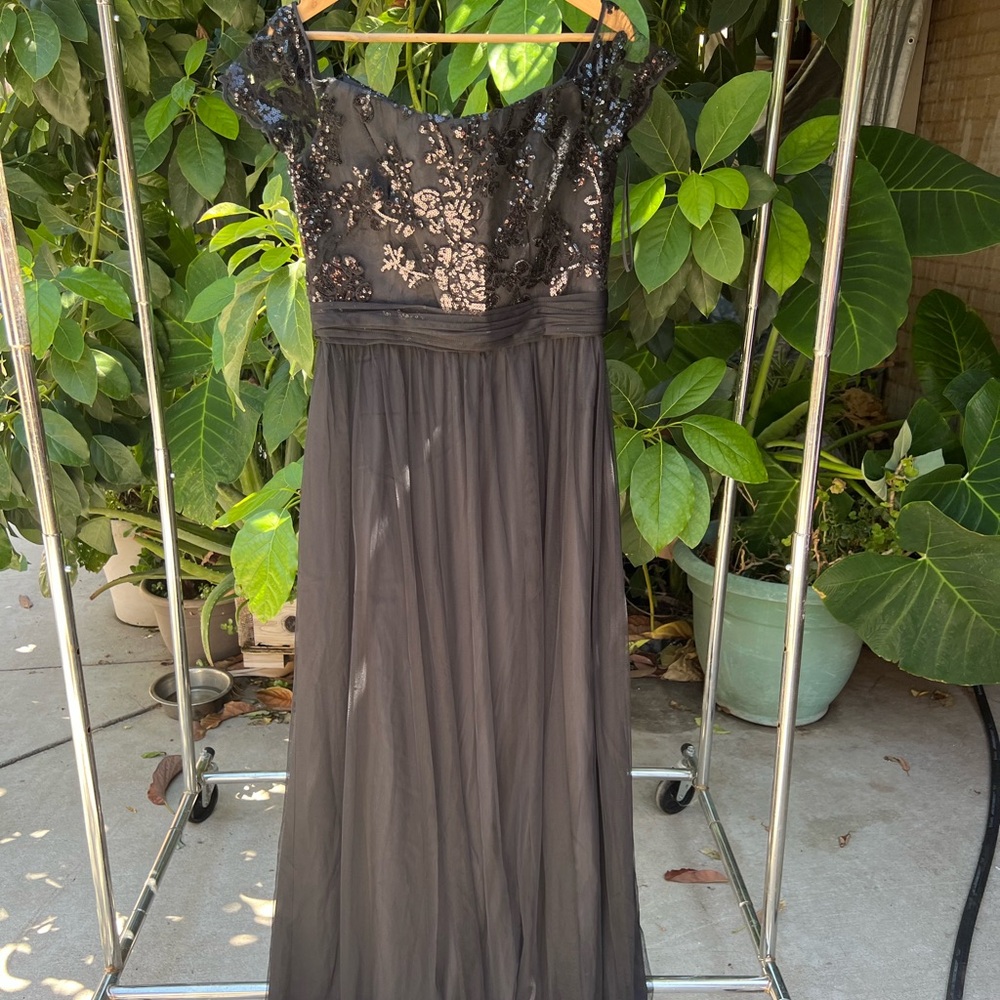 Amsale Black Formal Gown
